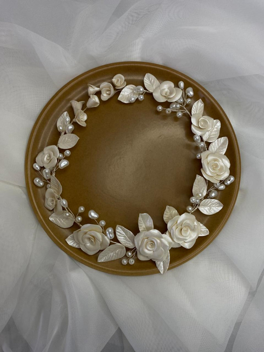 Headband rosas Fiancee