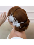 Grampos de cabelo estilo margaridas para noiva Fiancée