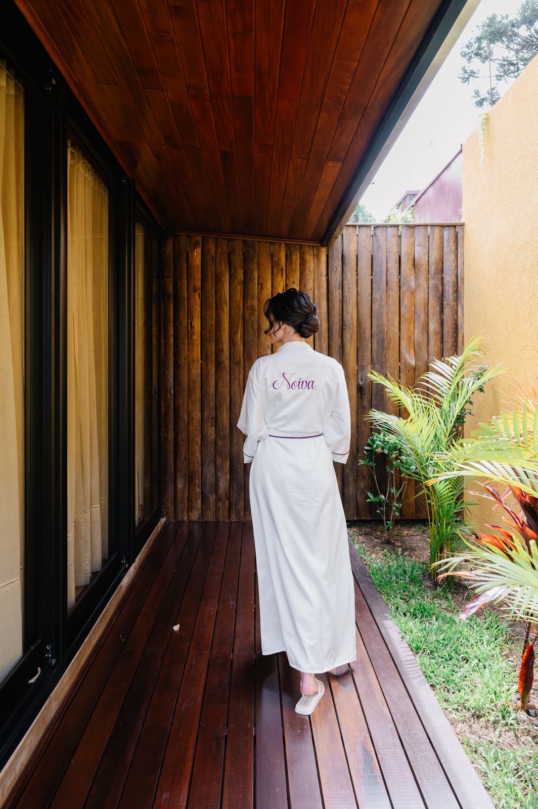 Robe Roupão Feminino Chemise Viés Noiva Madrinha Mãe da Noiva Debutante Casamento Luxo Debutante Curto