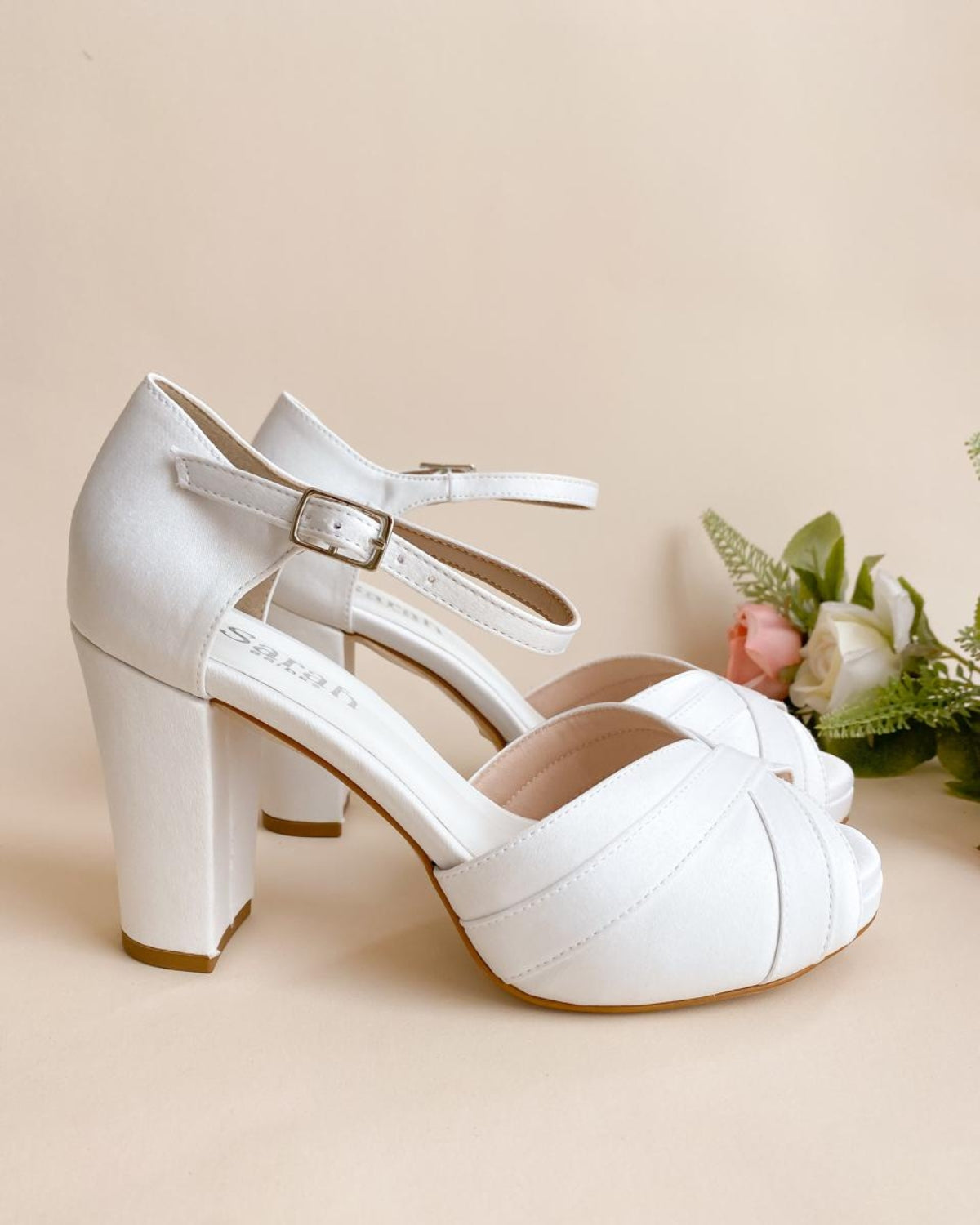 Sapato de Noiva Safira MP Sara Bride