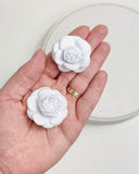 Par Hair Clip presilha Flores para daminhas