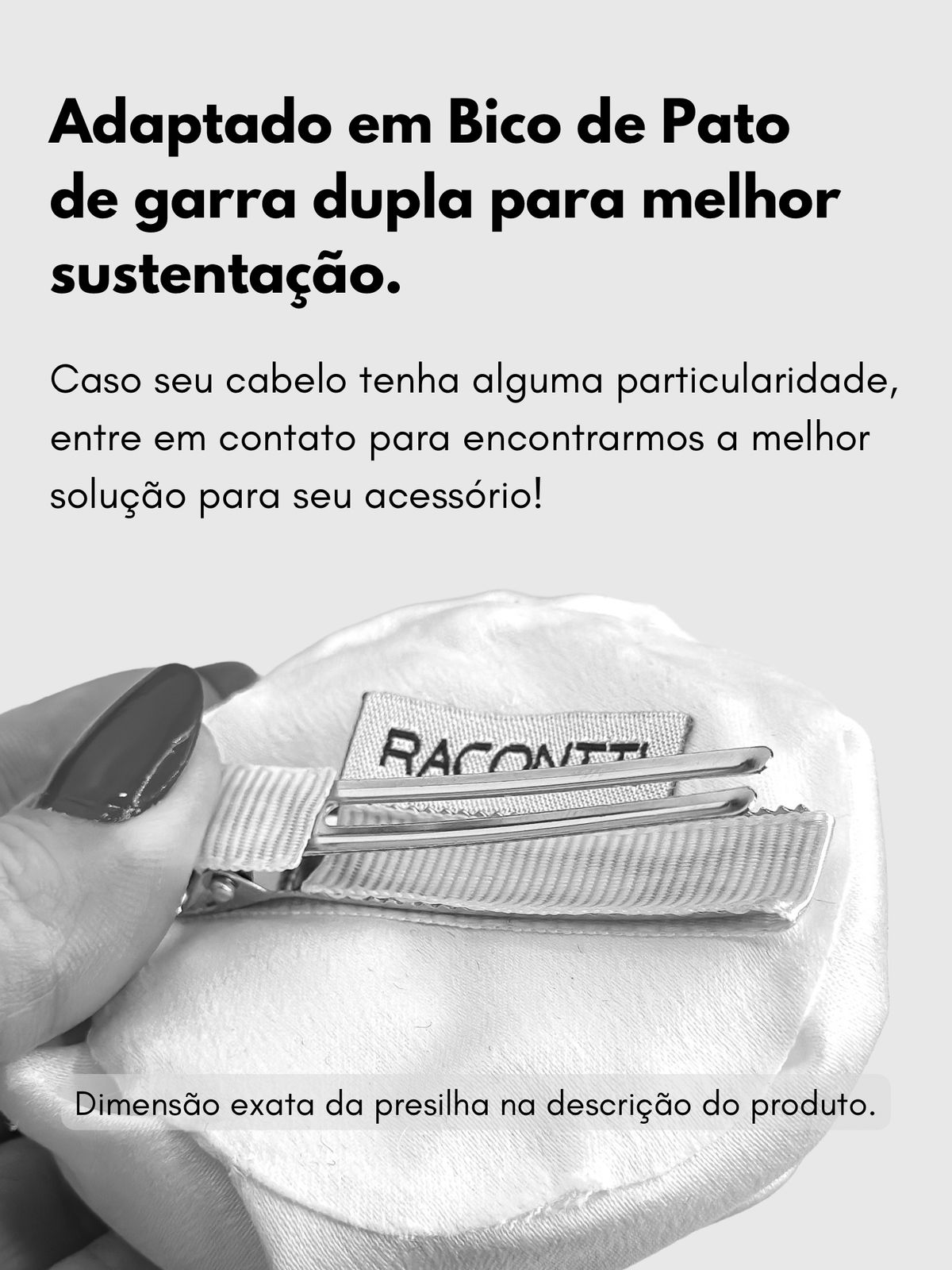 Laço de Cabelo de Noiva Stella Racontti