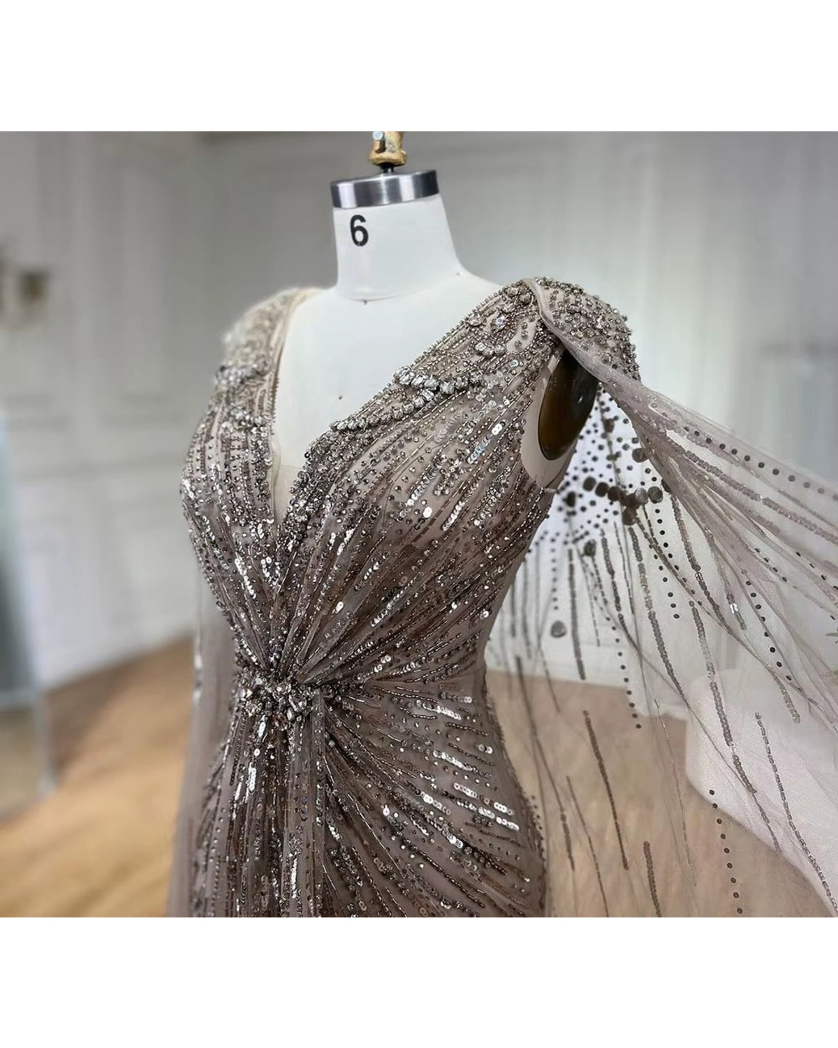 Vestido de Festa Longo Catherine Elizabeth Amallu Oficial