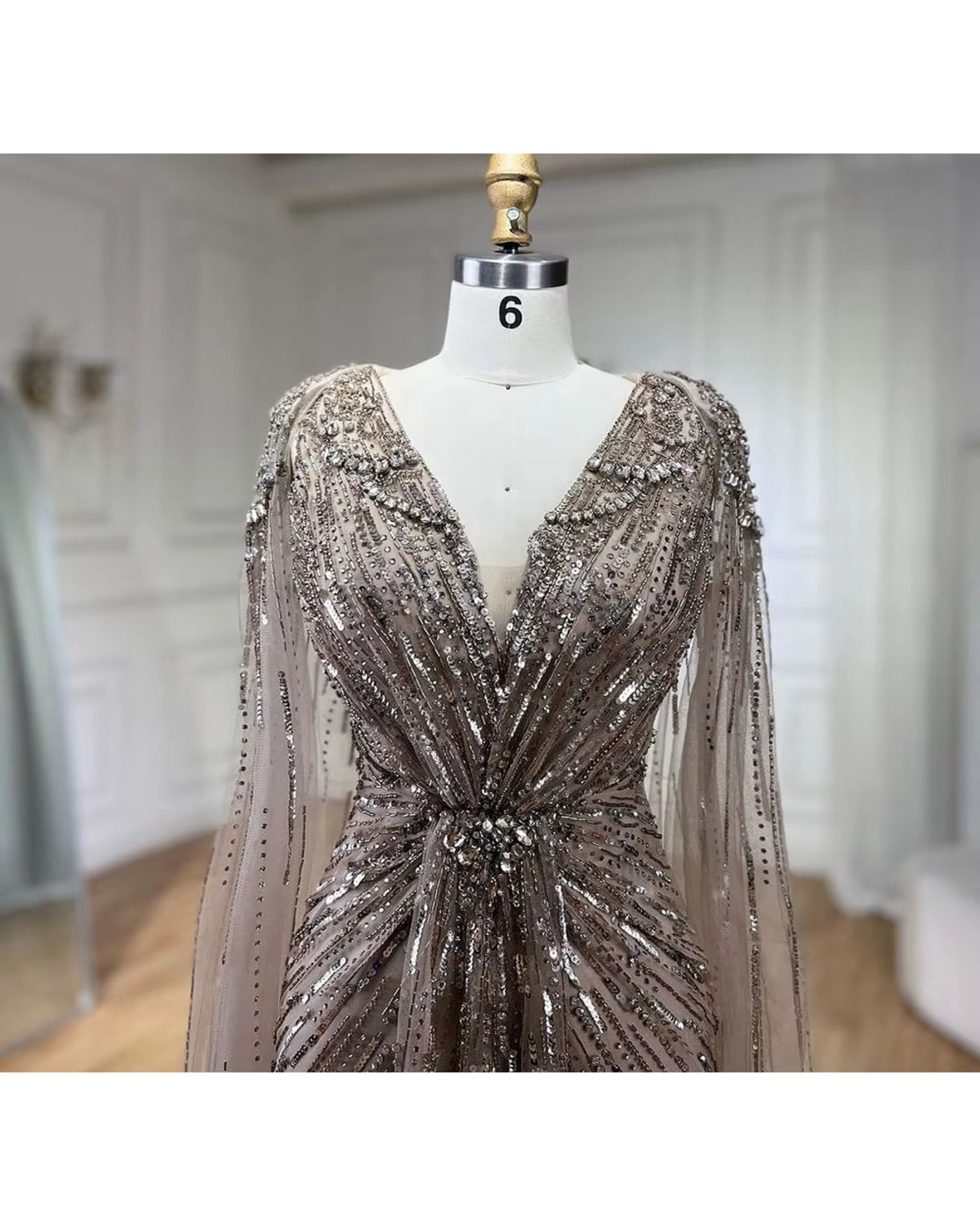 Vestido de Festa Longo Catherine Elizabeth Amallu Oficial