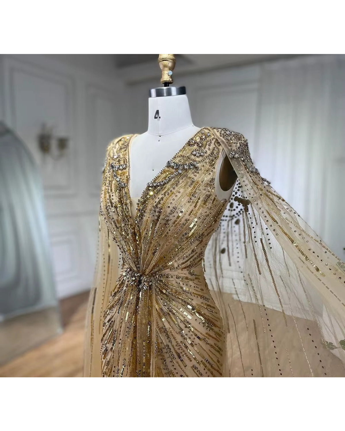 Vestido de Festa Longo Catherine Elizabeth Amallu Oficial