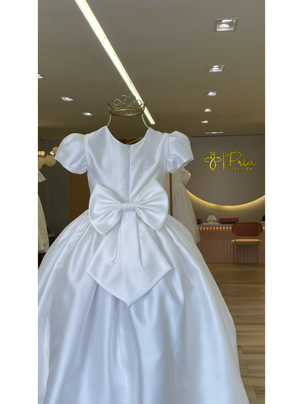 Vestido de Dama Clássico Sofia Prin Atelier