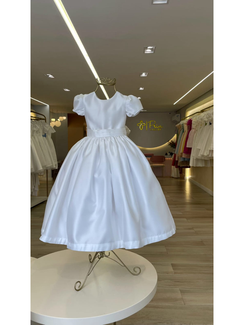 Vestido de Dama Clássico Sofia Prin Atelier