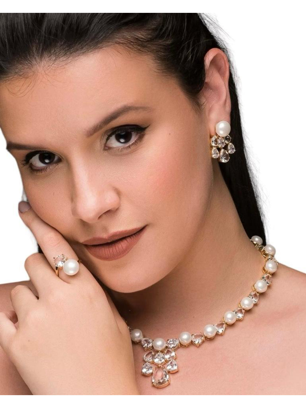 Conjunto Bianca Glamour da Pedra