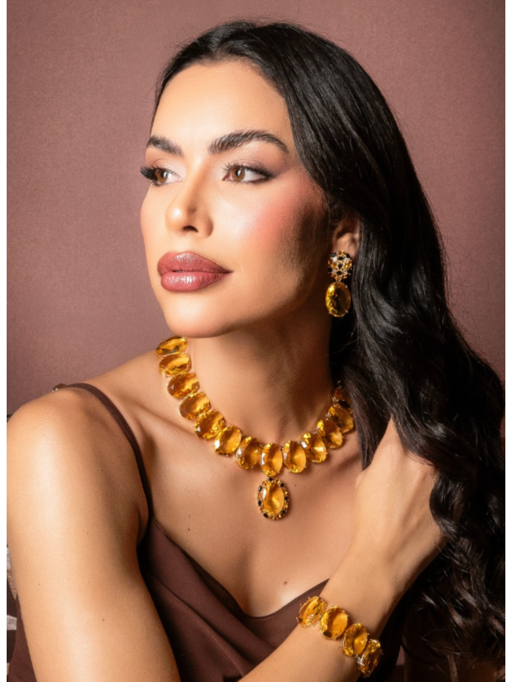 Conjunto Yellow Stone da Patrícia Sampaio Joias