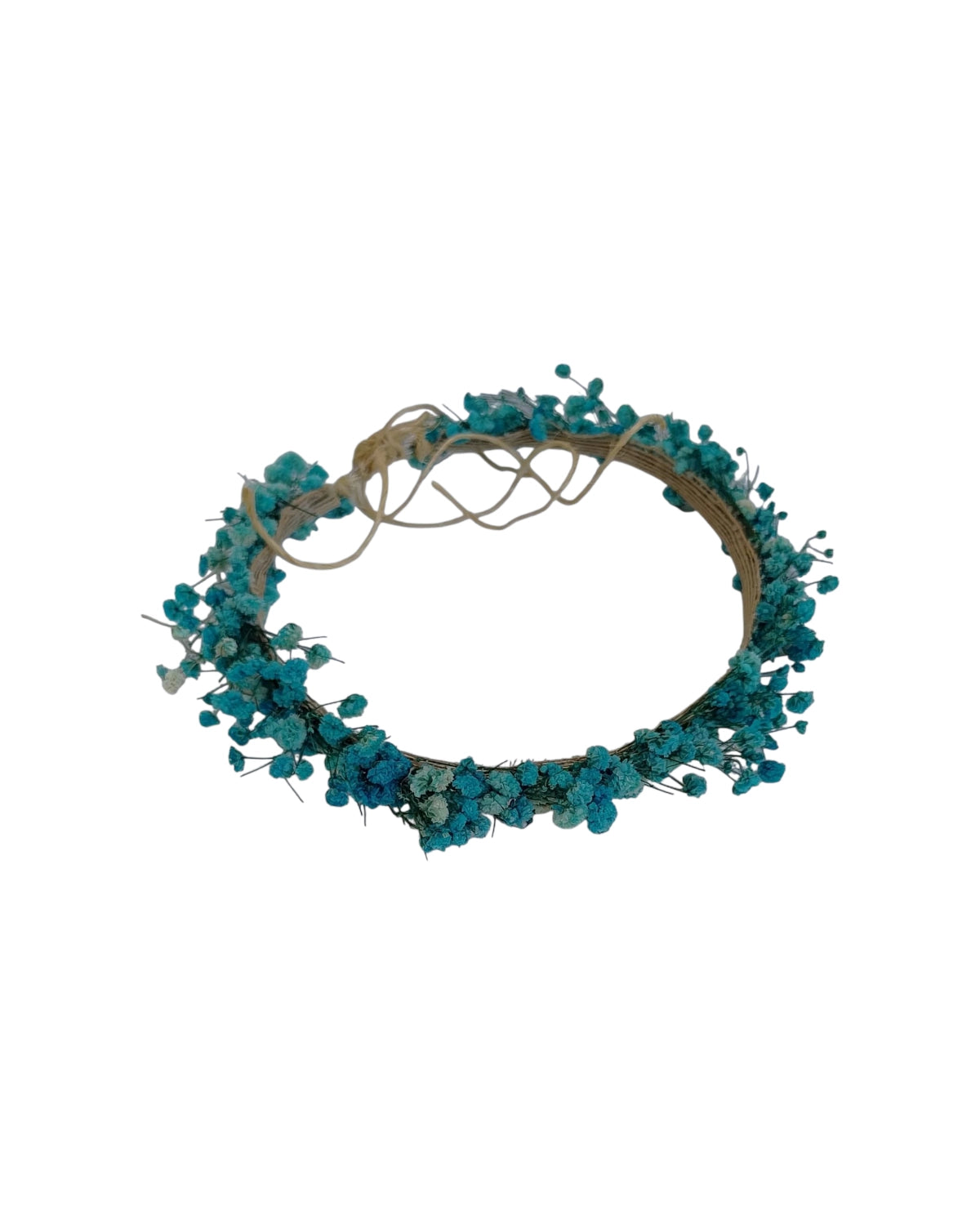 Coroa de Flores para Dama de Honra Rebeca Realeza Acessórios