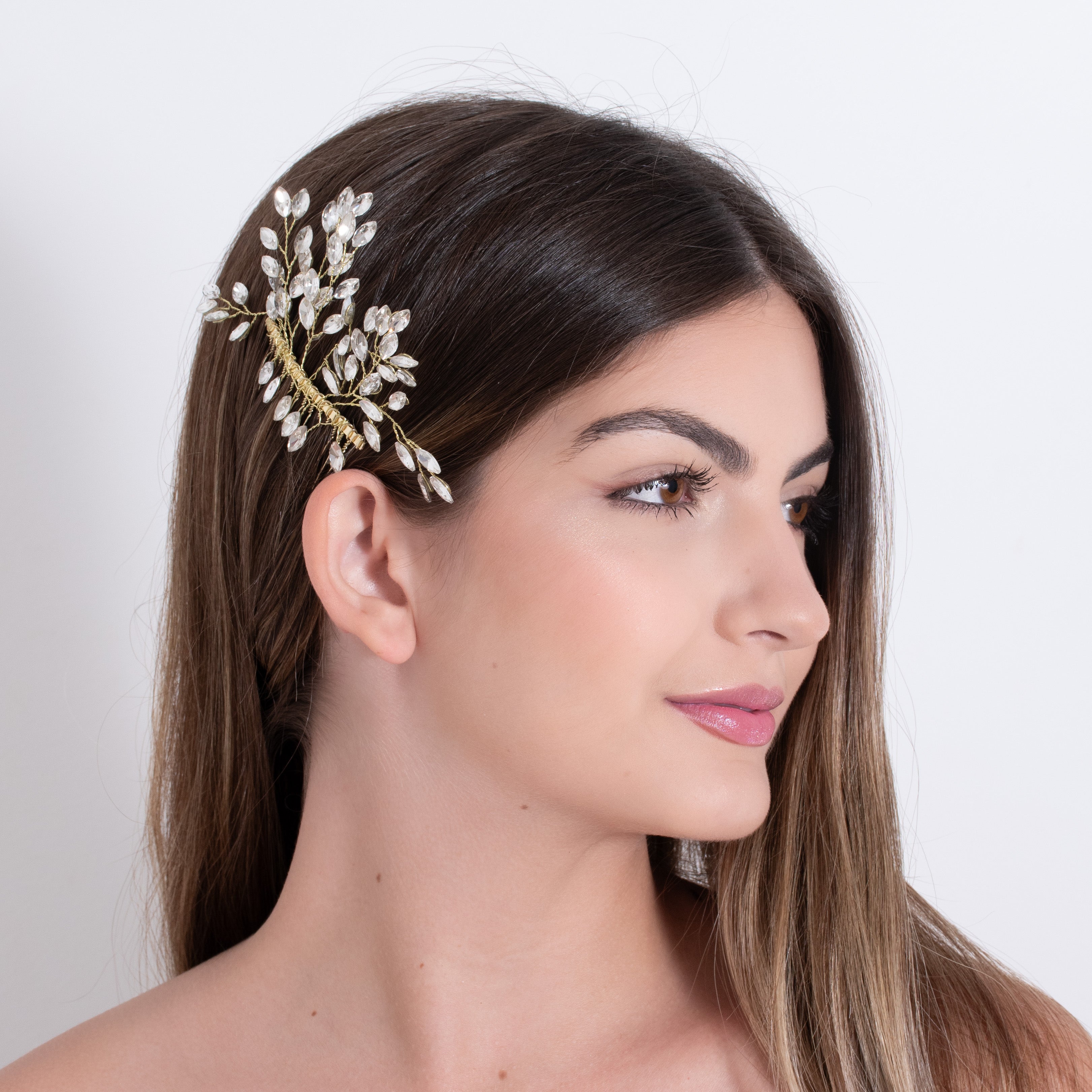 Ramos brilho dourado Reluzente