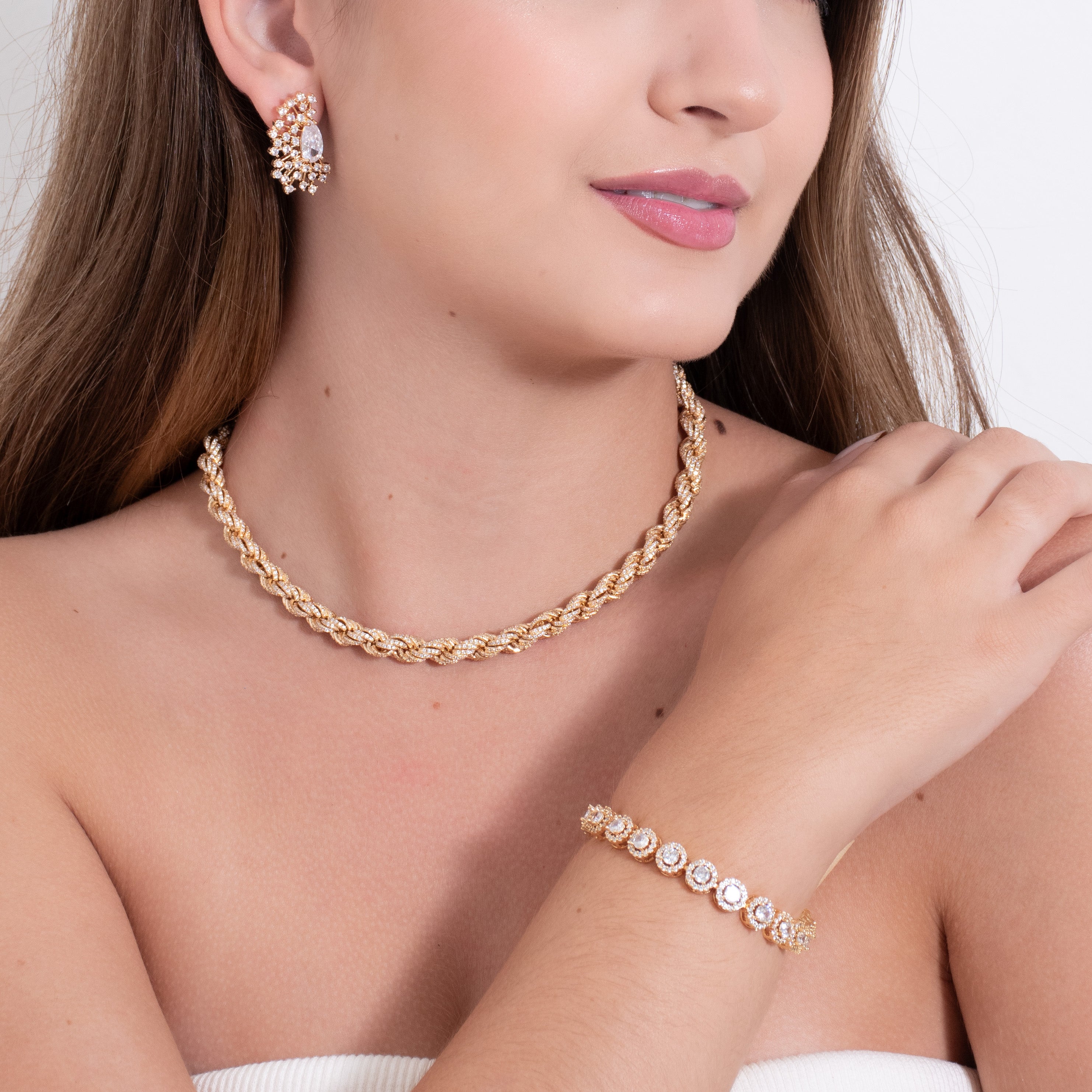 Pulseira Elegance Halo Reluzente