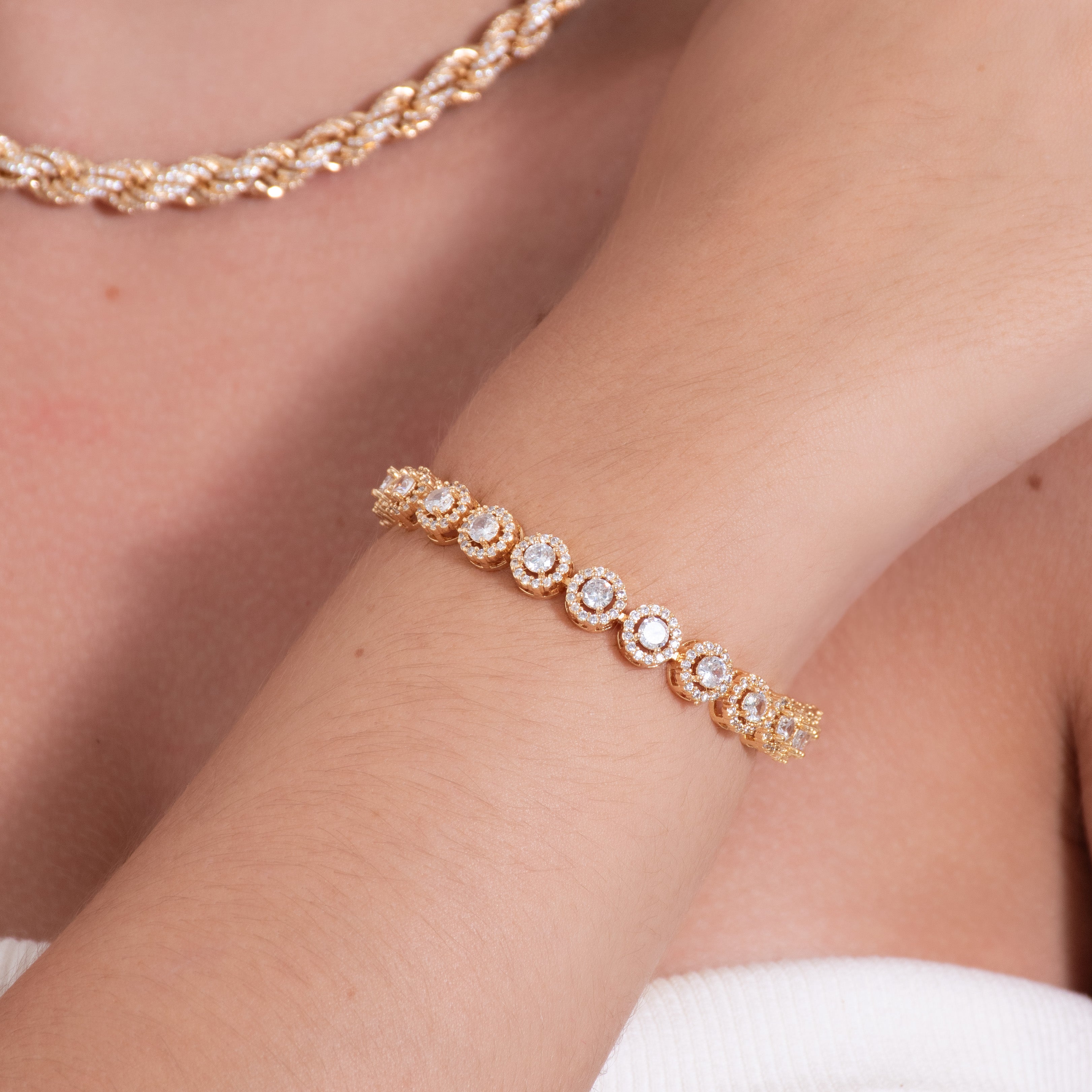 Pulseira Elegance Halo Reluzente