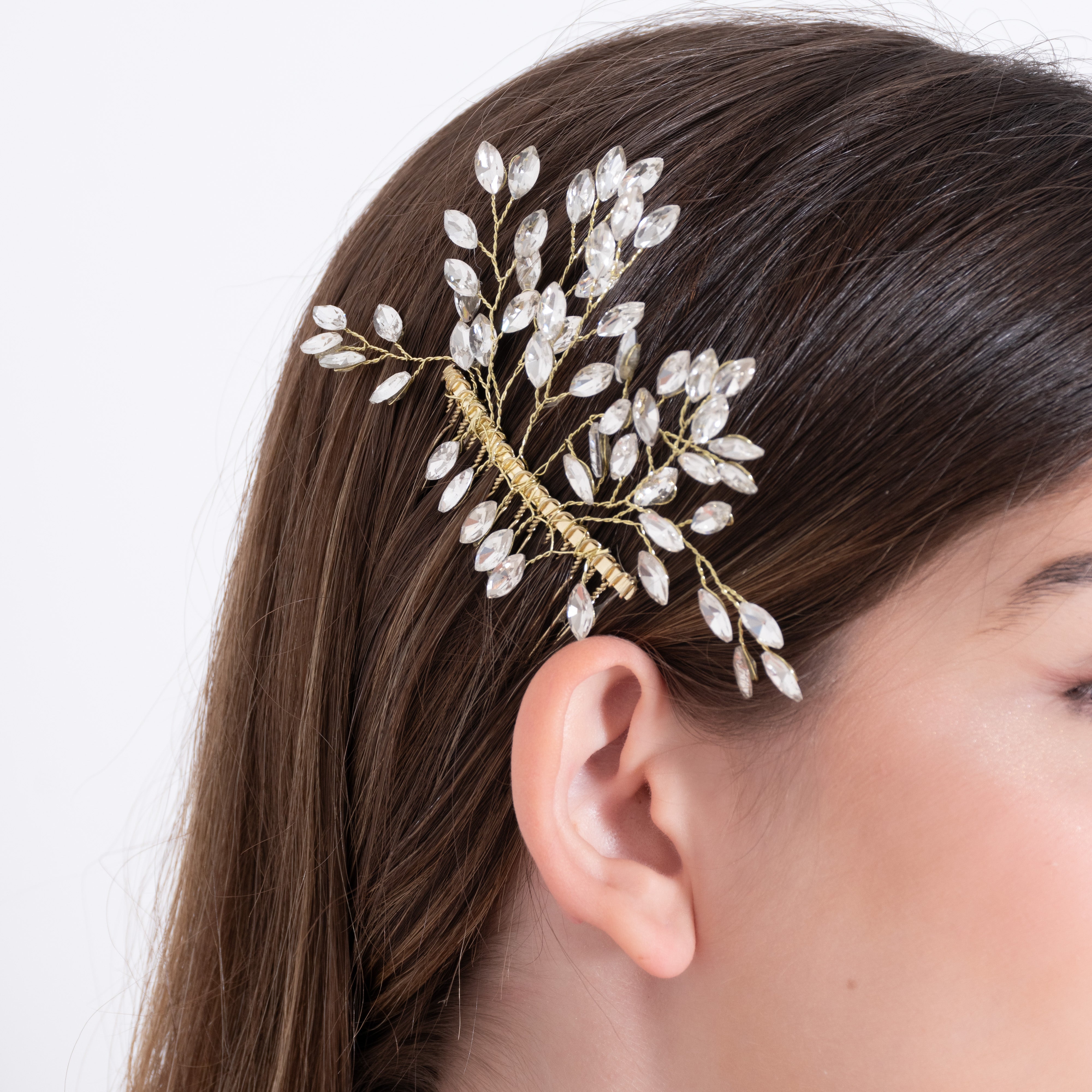 Ramos brilho dourado Reluzente