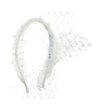 Girl on Fire Off White Matilda Headpieces